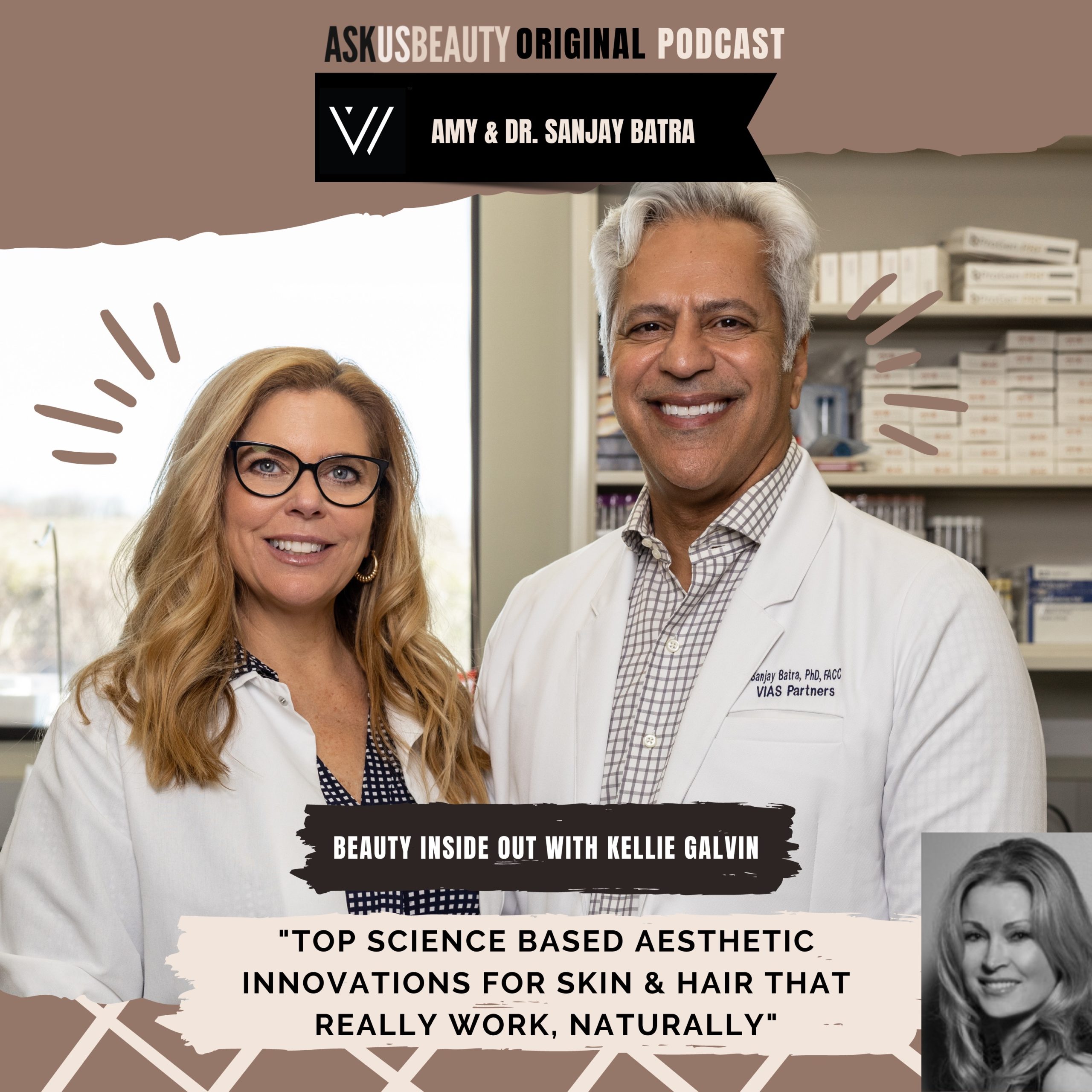 NEW Podcast live with our very own Co-Founder's Amy & Dr. Sanjay Batra.