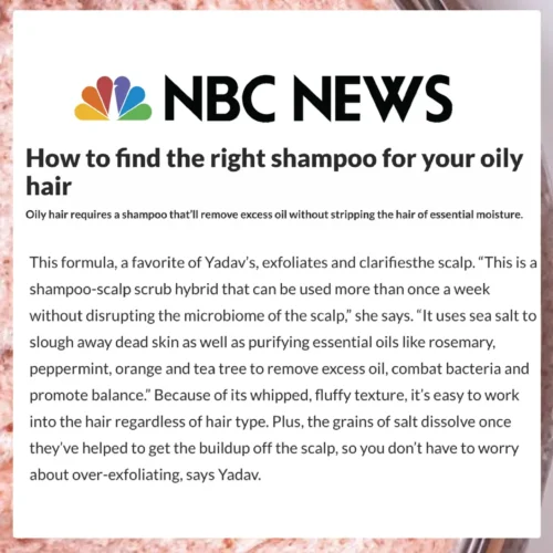 Revivv Scalp Scrub Featured In NBC NEWS