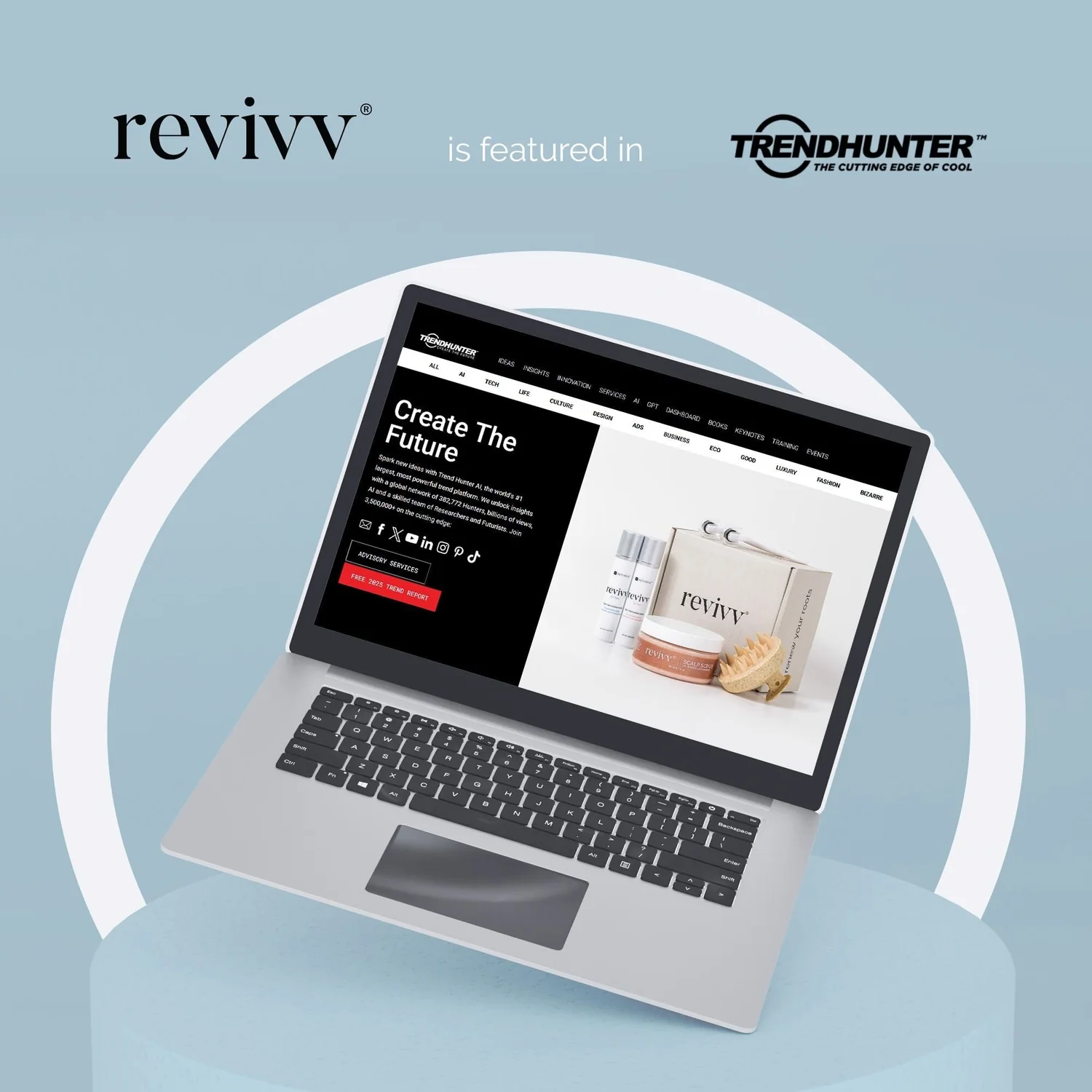 REVIVV® Featured on TrendHunter!